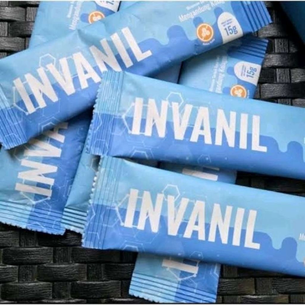 Jual 1 Box |INVANIL 100% Asli Original Minuman Collagen Atasi Semua ...