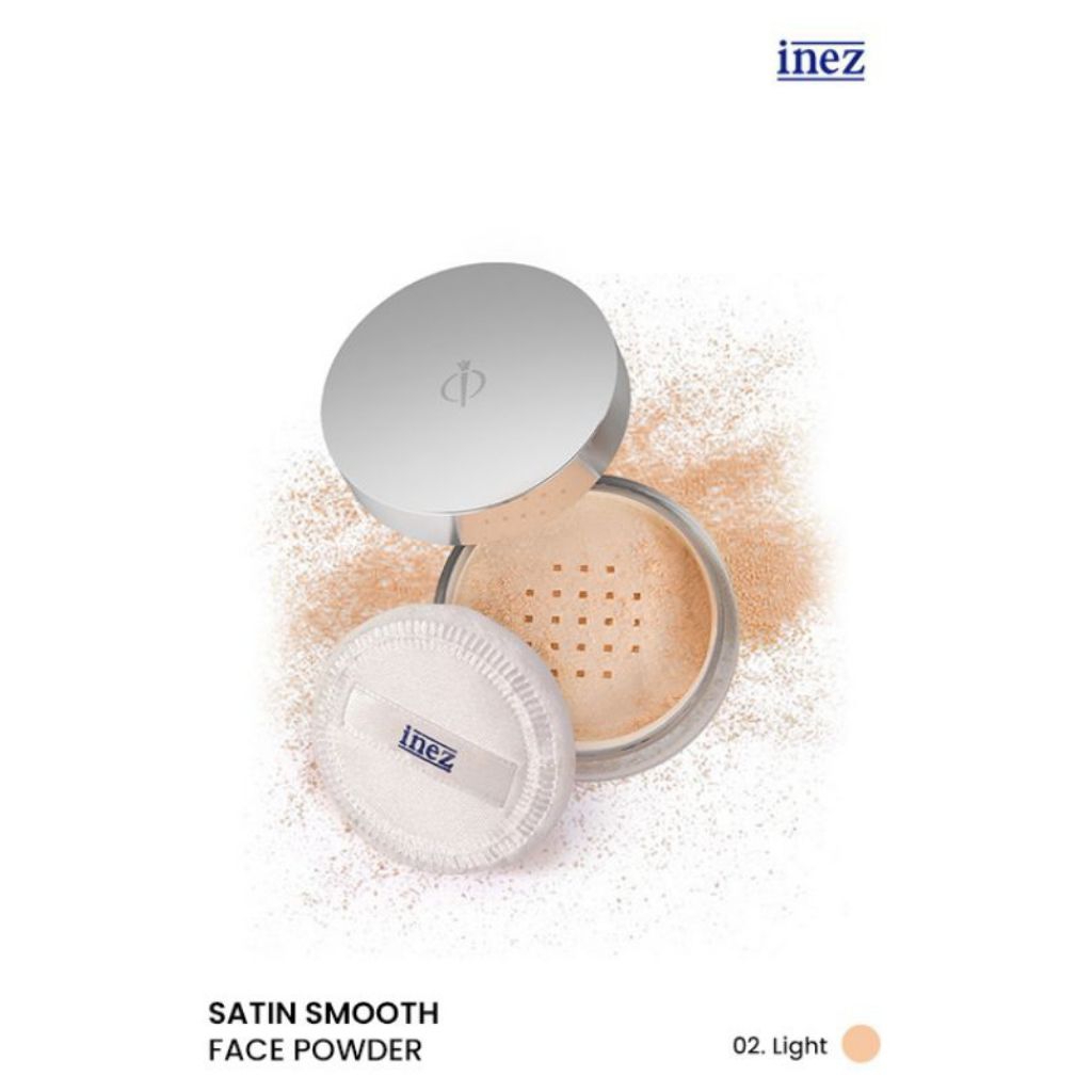 Jual INEZ SATIN SMOOTH FACE POWDER - Skin Lightening Series | Shopee ...