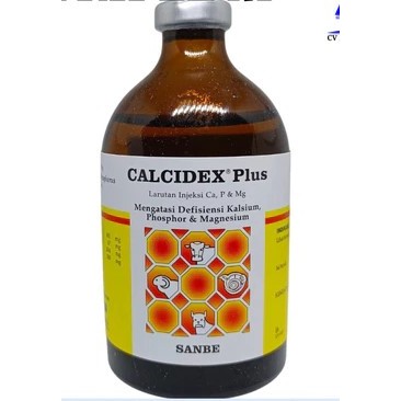 Jual NEW CALCIDEX PLUS 100 ML - Obat sapi kerbau kambing domba lumpuh ...