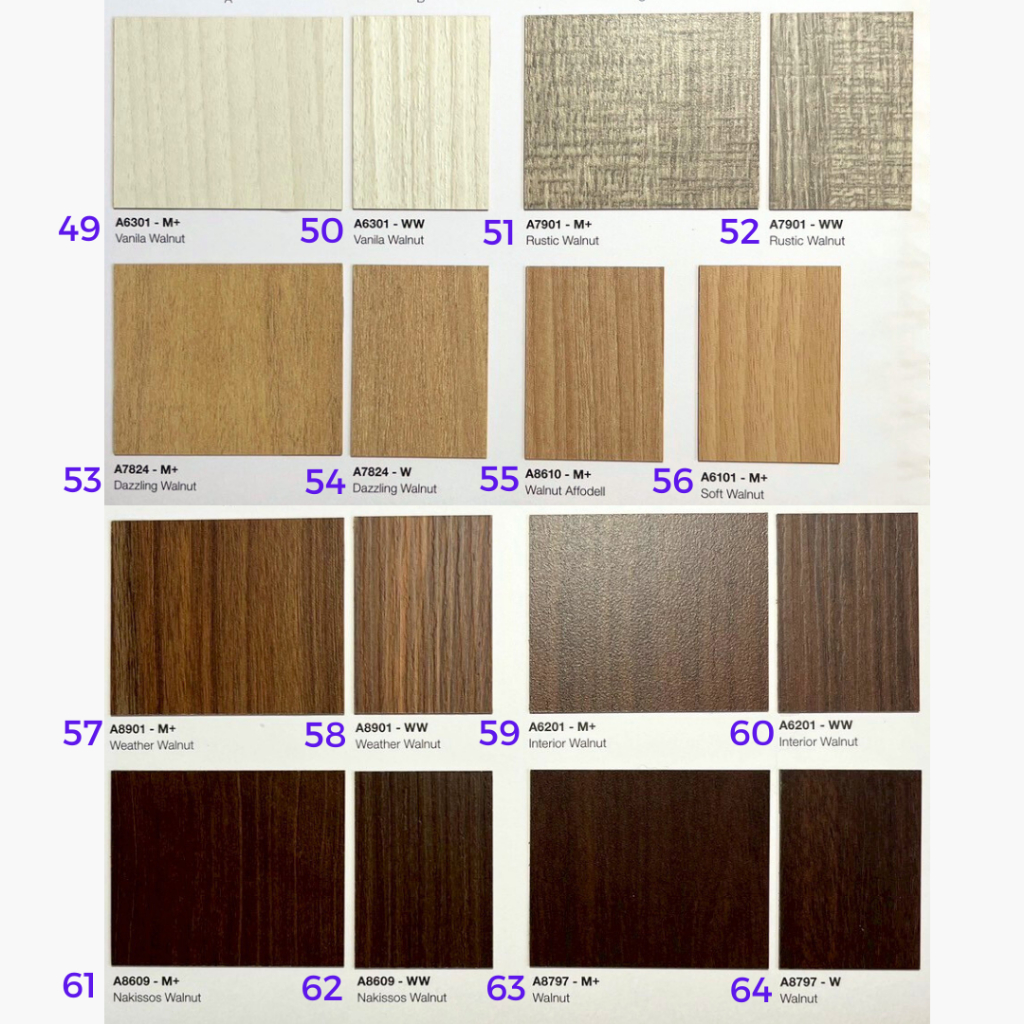 Jual Sample Material HPL ARBORITE Wood Kayu (41-80) | Material Interior ...