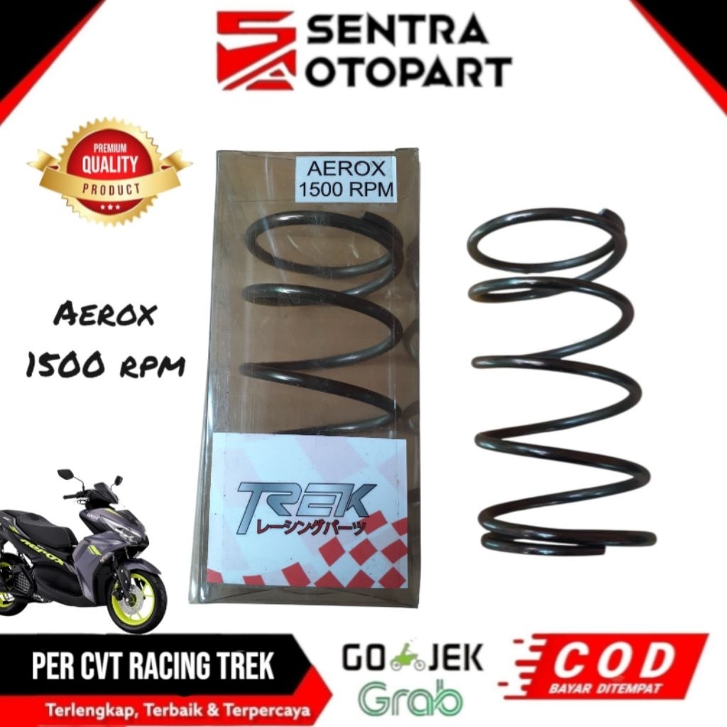 Jual Per CVT Racing Aerox 155 aerox155 1500 rpm trek | Shopee Indonesia
