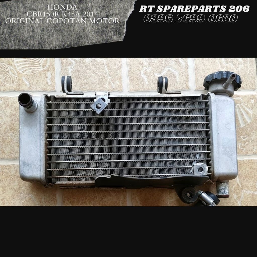 Jual Radiator original Honda cbr cbr150r k45a original copotan motor ...
