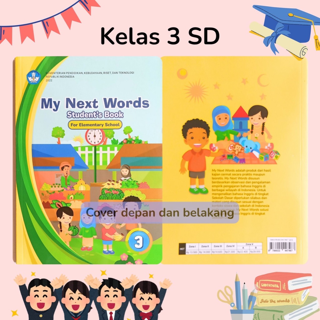 Jual Buku Paket Bahasa Inggris kelas 3 SD Diknas Kurikulum Merdeka ...