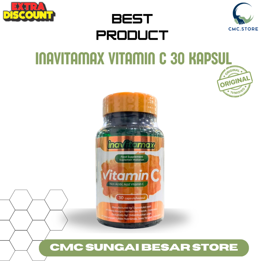 Jual INAVITAMAX VITAMIN C 30 KAPSUL | Shopee Indonesia