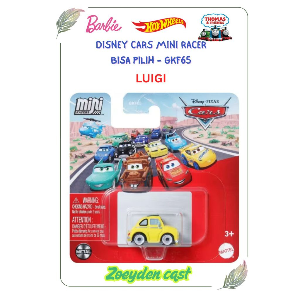Disney Cars Pixar Cars Mini Racers original GKF65