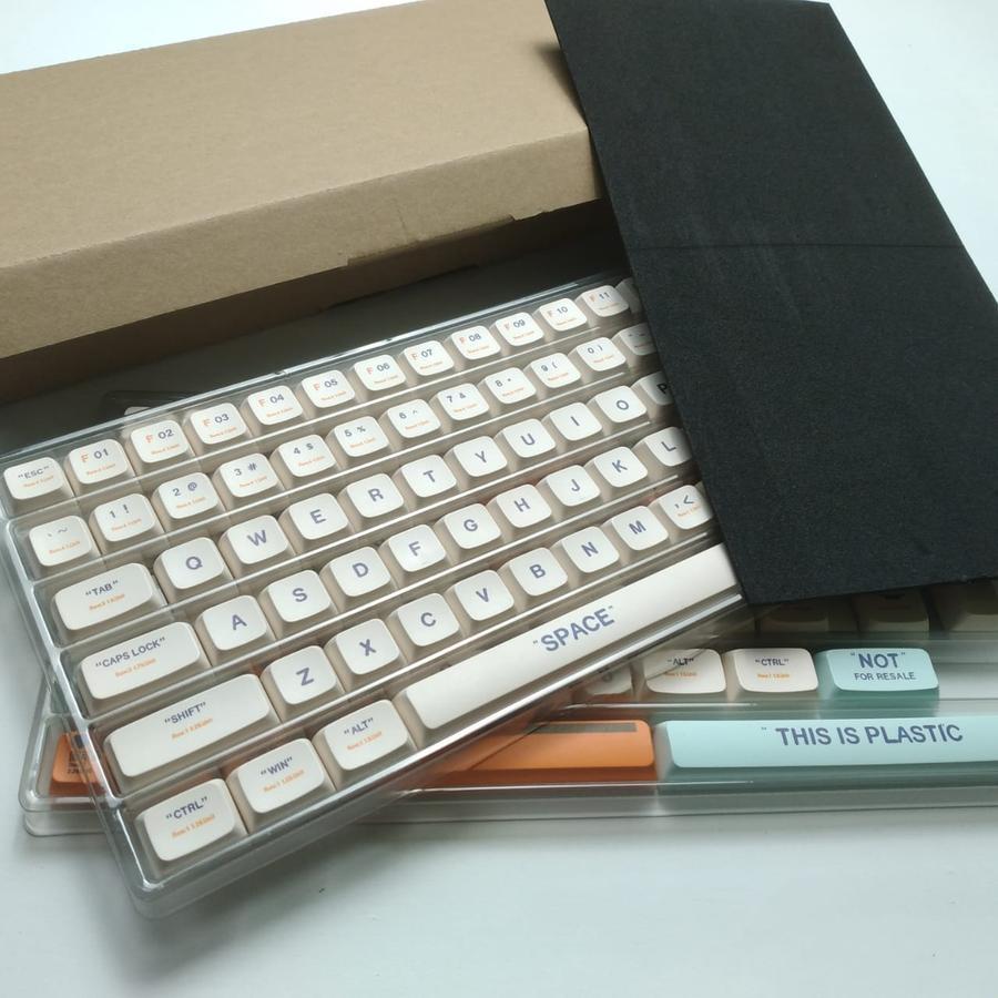 Jual Box and Tray Keycaps For 120+ keycaps 36x16x2cm OEM XDA Cherry ...