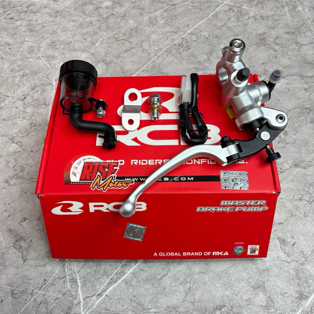 Jual Master Rem S1 Kanan Silver RACING BOY RCB | Shopee Indonesia