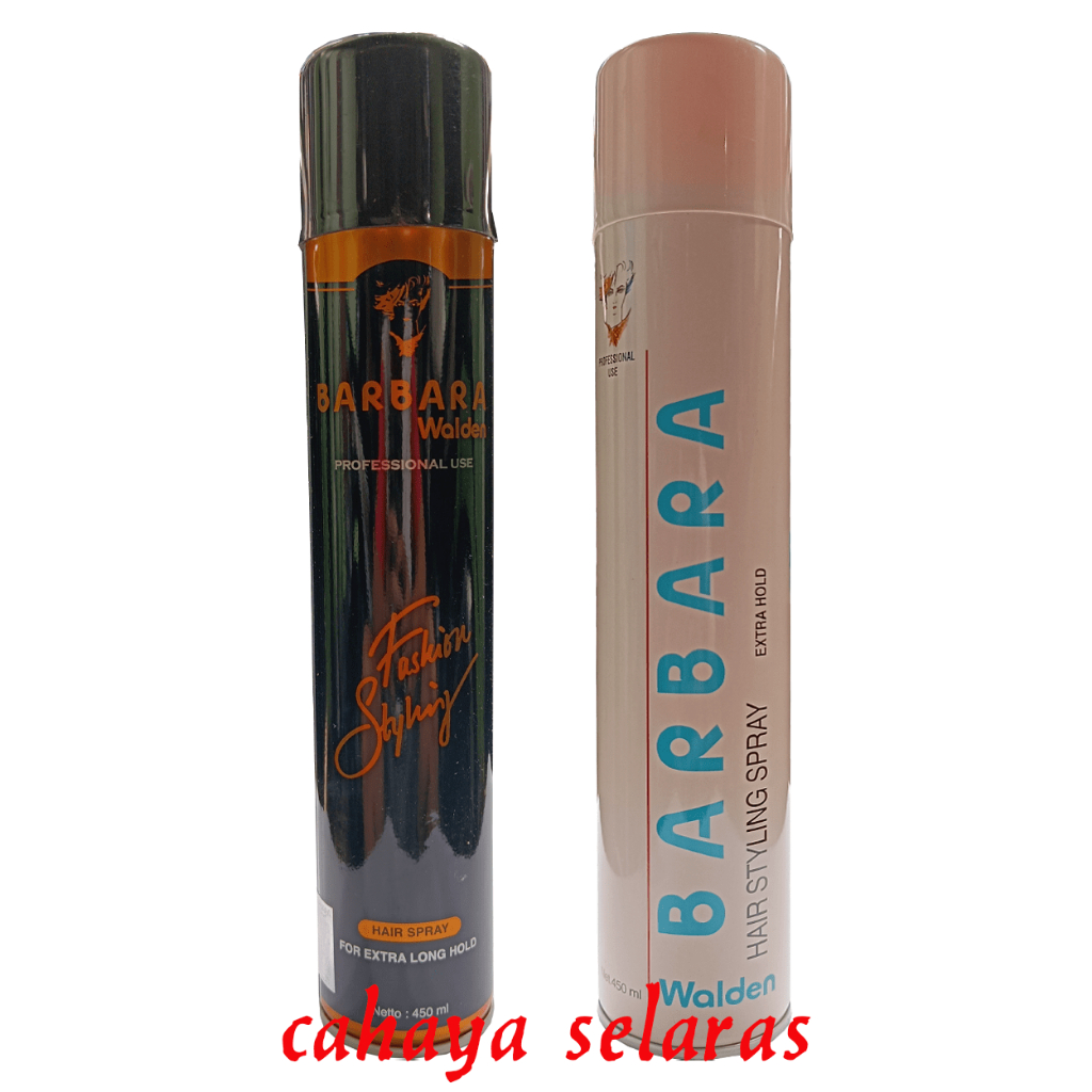 Jual BARBARA WALDEN HAIR SPRAY EXTRA LONG HOLD 450ML | Shopee Indonesia