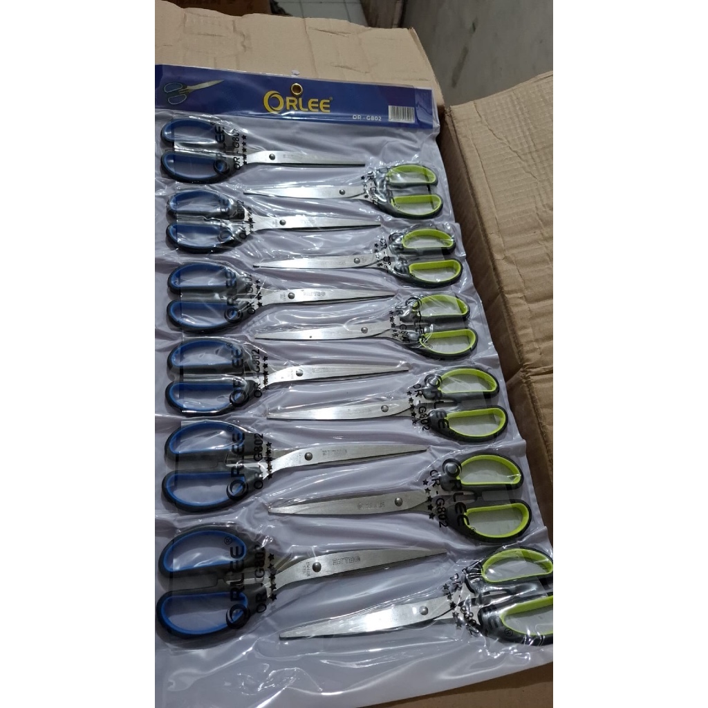 Jual (1LSN/12PCS) Scissors / Gunting Besar 8inch | Shopee Indonesia