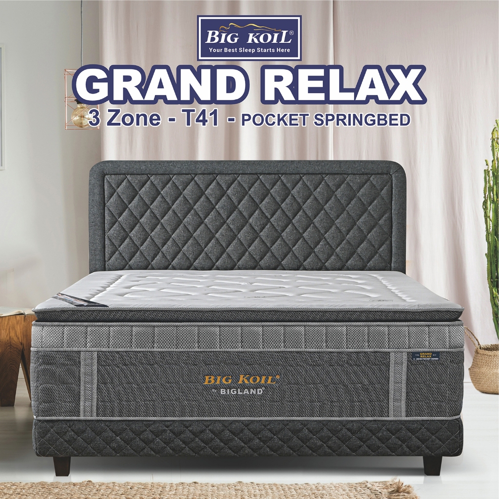 Jual BIGKOIL GRAND RELAX (T.41) By Bigland - Springbed Per Pocket ...