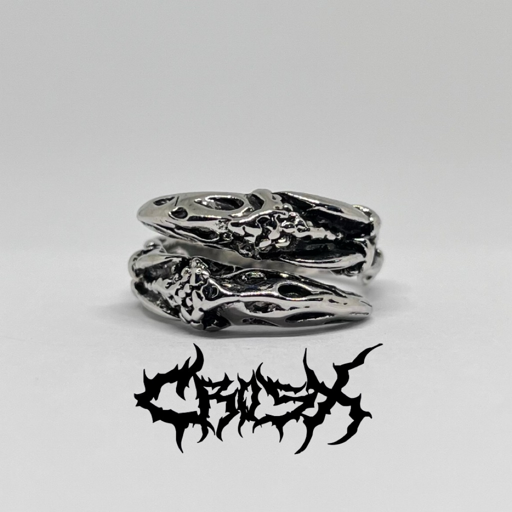 Jual ISI RING / CLAW RING CINCIN HITAM SILVER / CAKAR NAGA ELANG DRAGON ...