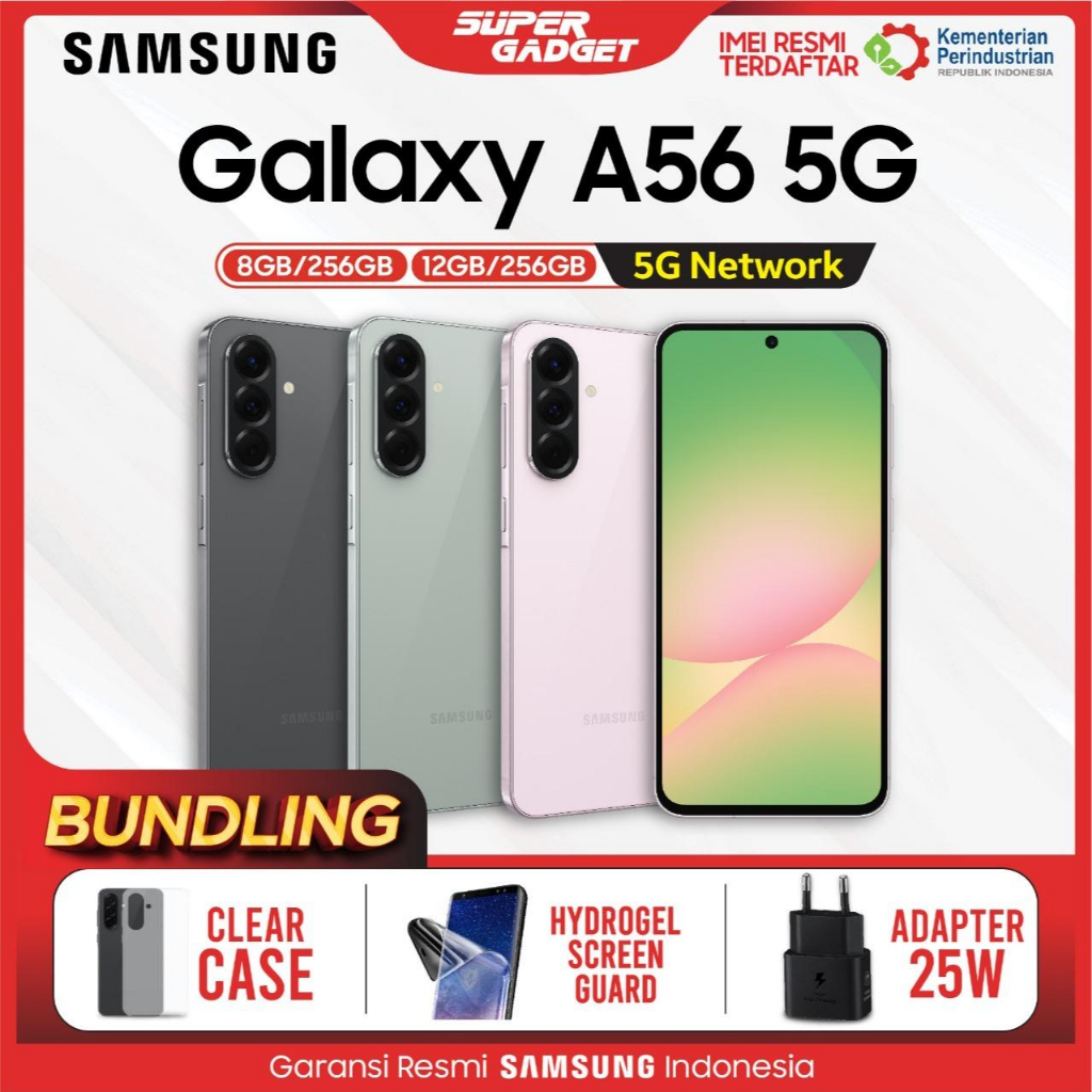 Jual Samsung Galaxy A56 5G 8/256 12/256 GB 8GB 12GB 256GB Smartphone
