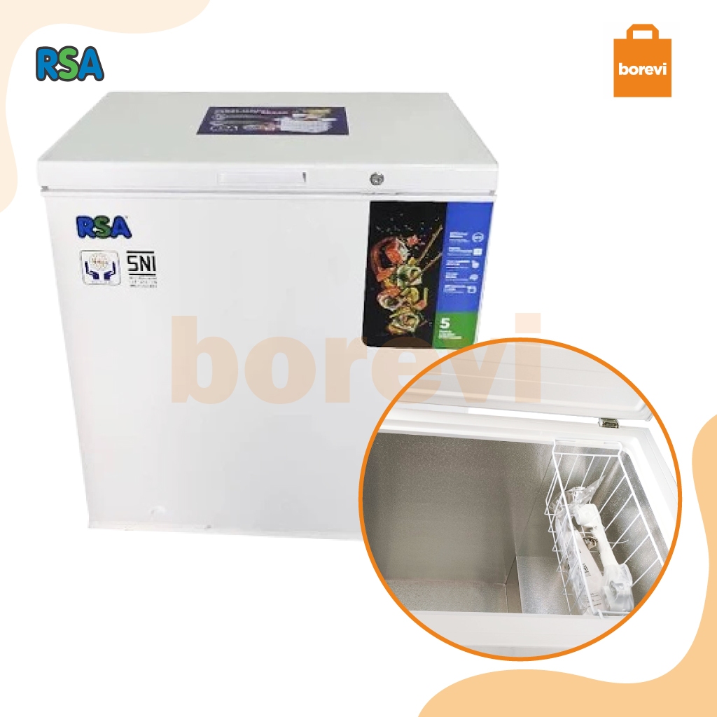 Jual Rsa Cf 210 Chest Freezer Box 200 Liter Lemari Pembeku Kulkas ...