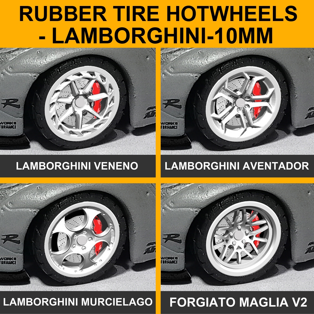 Jual Ban Karet Hotwheels premium diecast 1:64 MINI GT KAIDO Xgear Rims ...