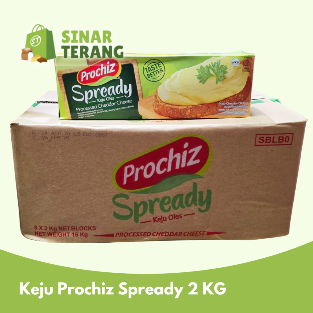 Jual Prochiz SPREADY Cheese Keju Oles / isian / selai / cream 2 KG ...