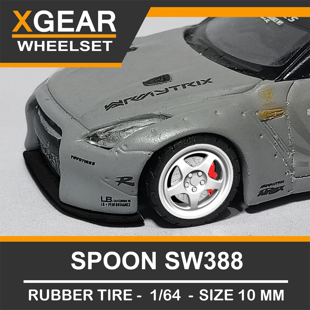 Jual Ban Karet Hotwheels diecast 1:64 Xgear Rims model SPOON SW338 ...