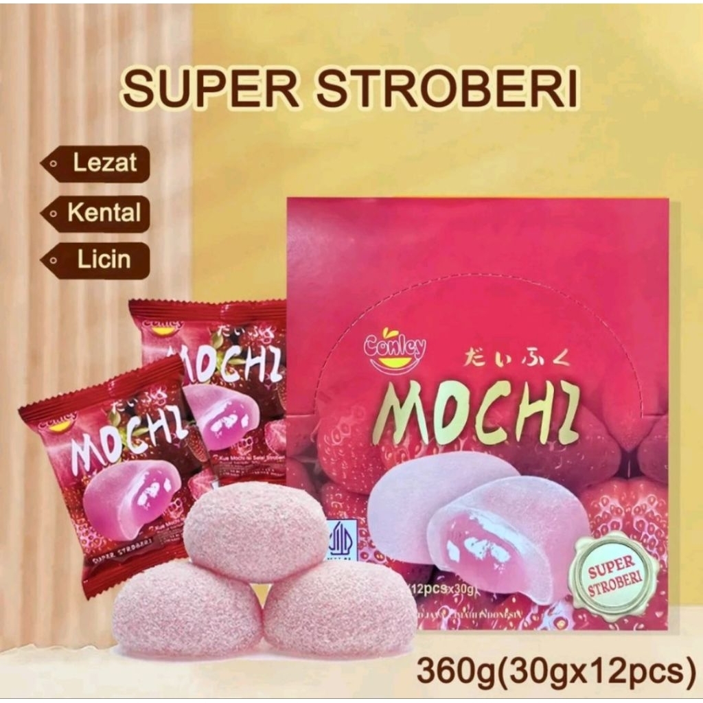 Jual MOCHI CONLEY 30GR ANEKA VARIAN RASA | Shopee Indonesia