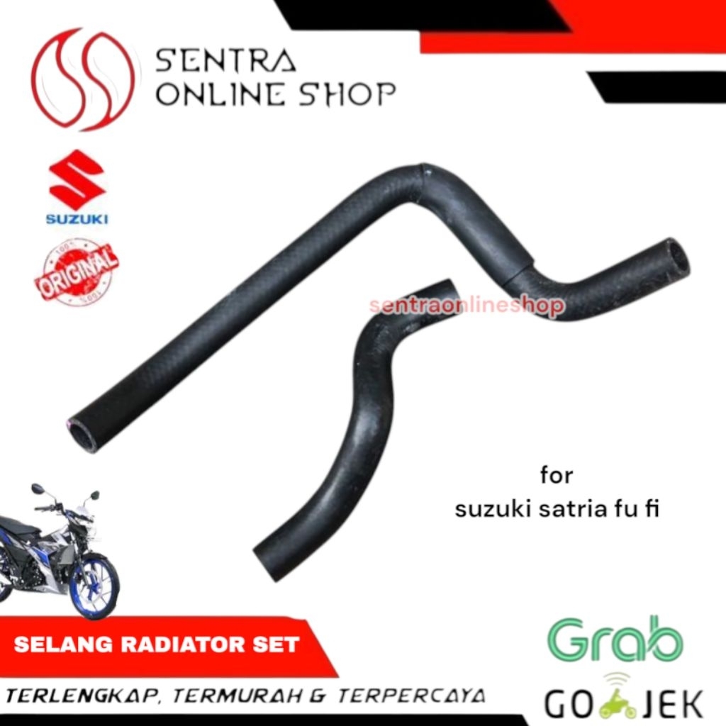 Jual Selang radiator set Satria fu fi injeksi original | Shopee Indonesia