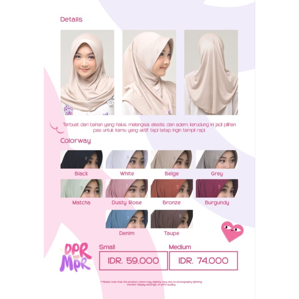 Jual Rabbani-Krd New Megane-Hijab Sport | Shopee Indonesia
