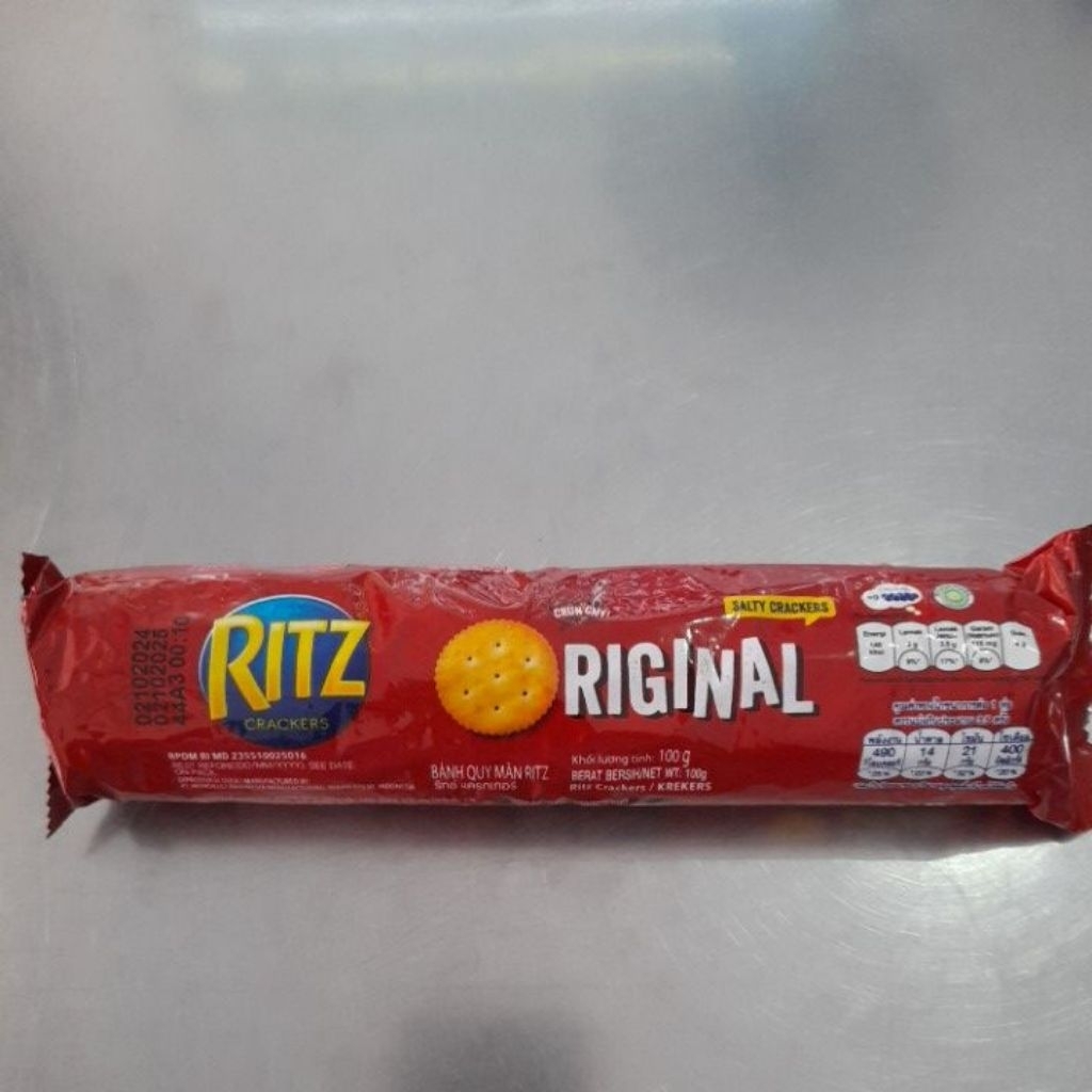 Jual Ritz Crackers Original 100g | Shopee Indonesia