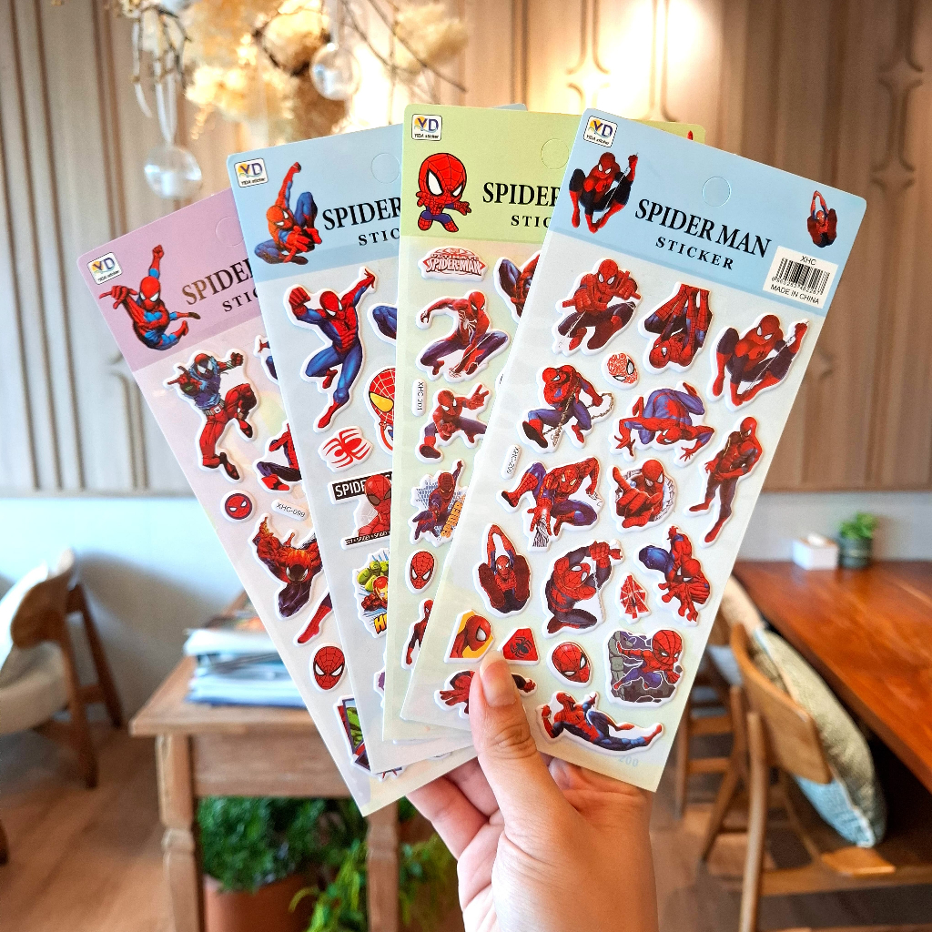 Jual [XHC] Gambar Tempel Sticker Timbul Stiker Anak Karakter Kartun ...