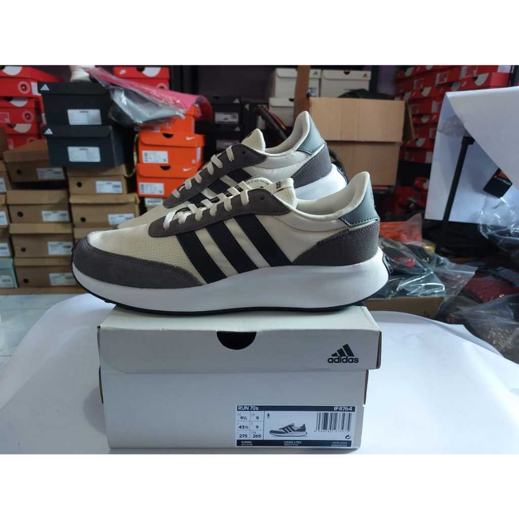 Jual Adids Run 70s Lifestyle Running Shoes, MULTICOLOR/WHITE, Original ...