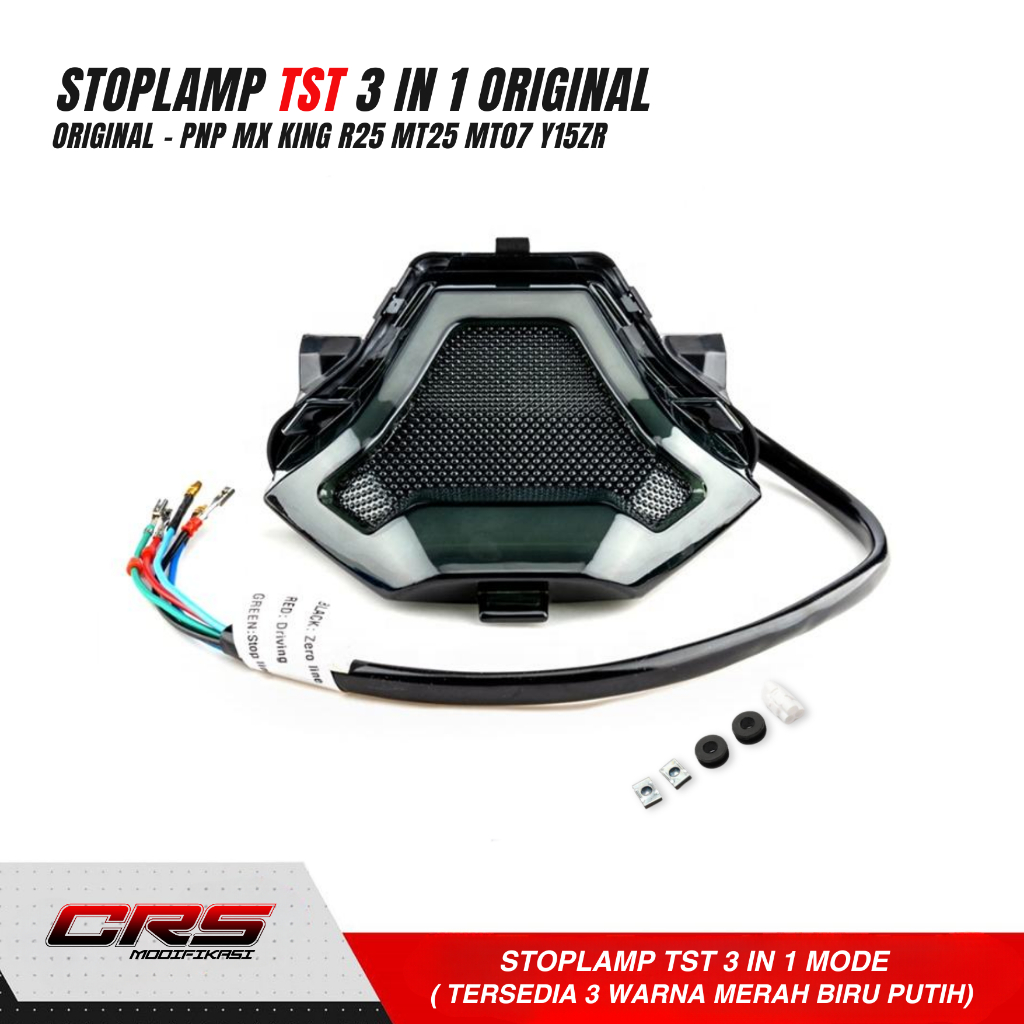 Jual STOPLAMP TST MX KING R25 MT25 FREE SPAKBOR EXCITER ORIGINAL LAMPU ...