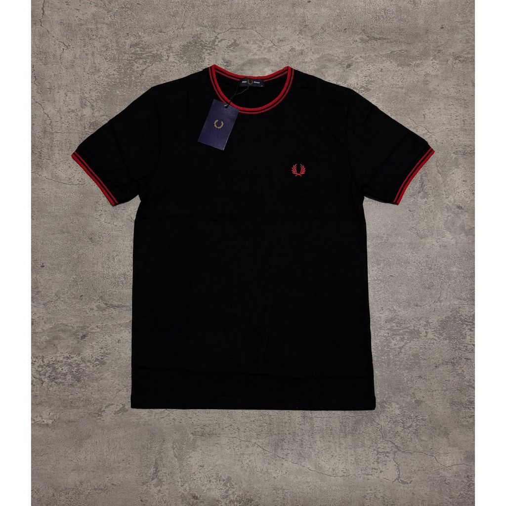 Jual Kaos Branded Fred List Manset Red Premium//Kaos Fred List Red ...