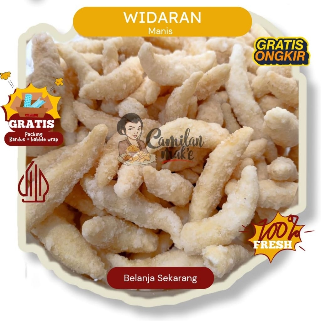 Jual WIDARAN MANIS | CAMILAN MAK'E | JAJANAN TELEK KUCING | CEMILAN ...