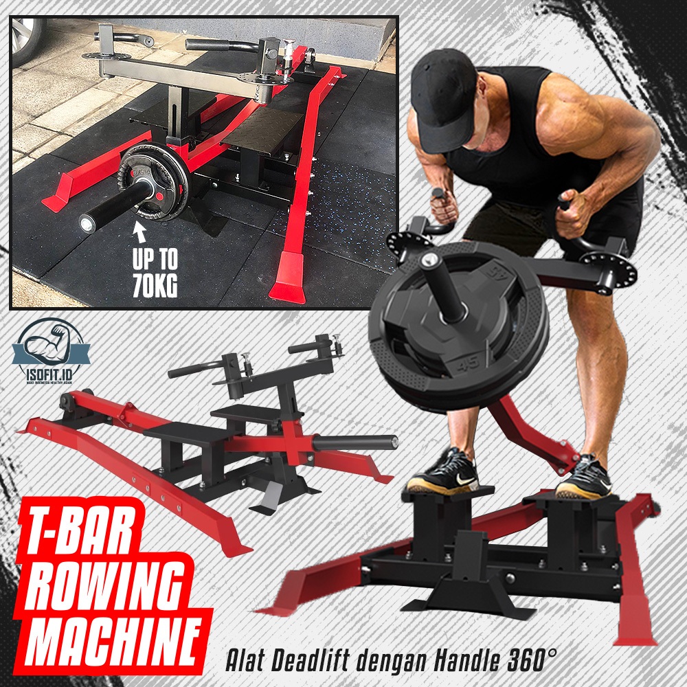 Jual T-Bar Rowing Machine / Deadlift Machine - Penguat Punggung ...