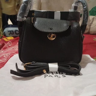 良品 21AW HERMES エルメス Poste et Cavalerie カシミヤ100％ クルーネック 長袖 ニット セーター 38 ブラック×ホワイト レディース 古着 中古 HERMES - エルメス HERMES ツイルレーヌ ニット 衣料品 トップス