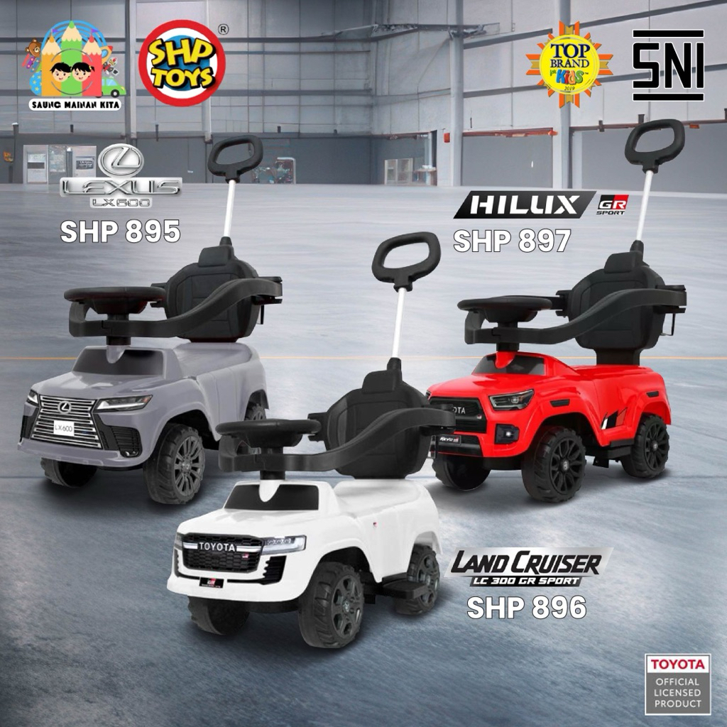 Jual MAINAN MOBIL DUDUK ANAK TOYOTA HILUX / LEXUS LX600 / LAND CRUISER ...