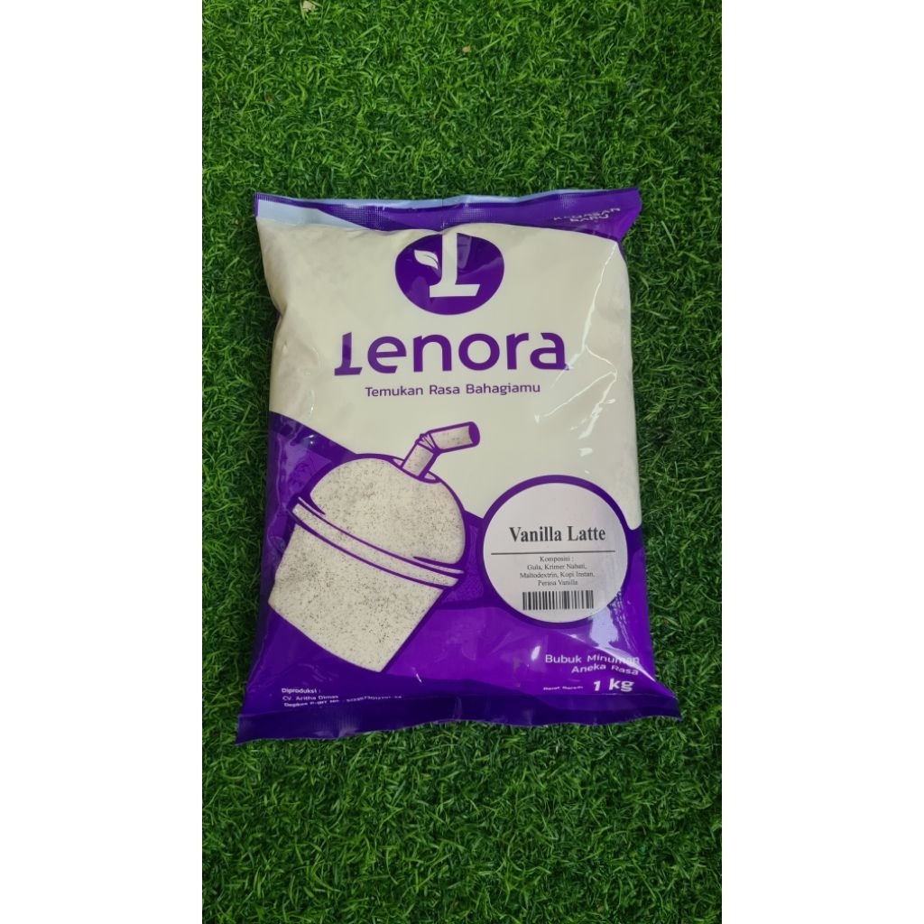 Jual Lenora Bubuk Minuman Vanilla Latte Powder 1kg | Shopee Indonesia