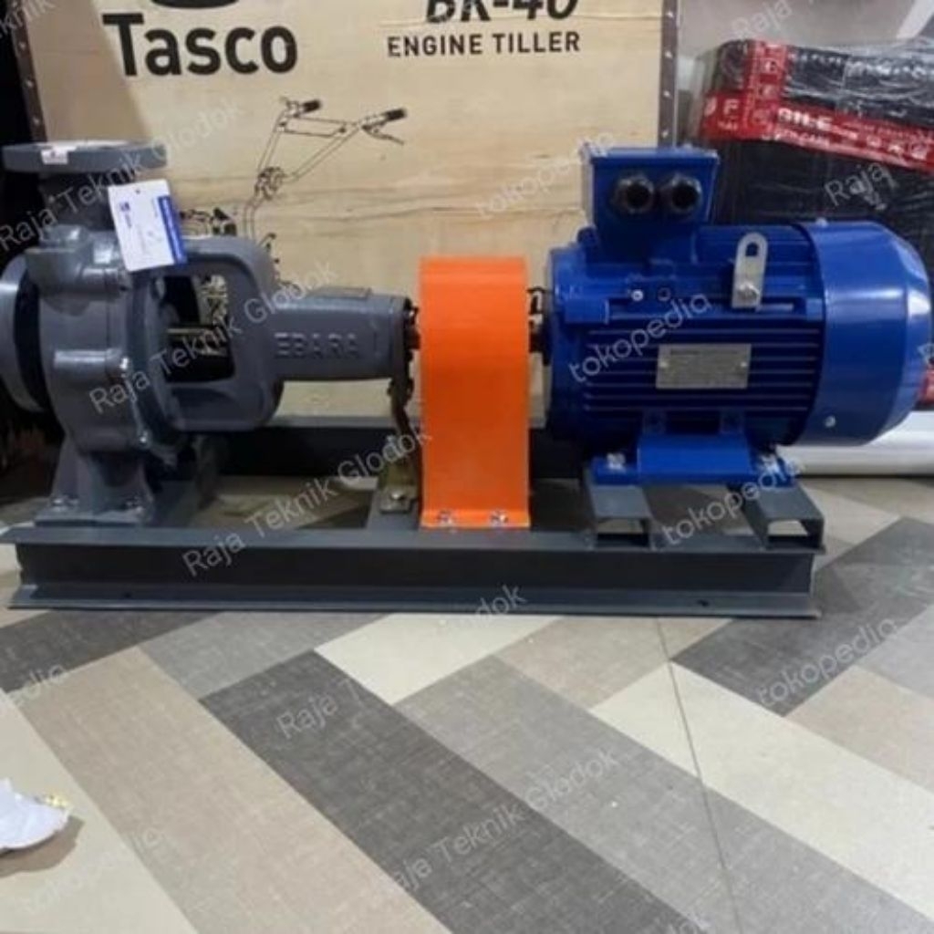 Jual Centrifugal Pump Ebara 50x40 FSHA + Motor 4KW 5,5HP 380V 2990RPM ...