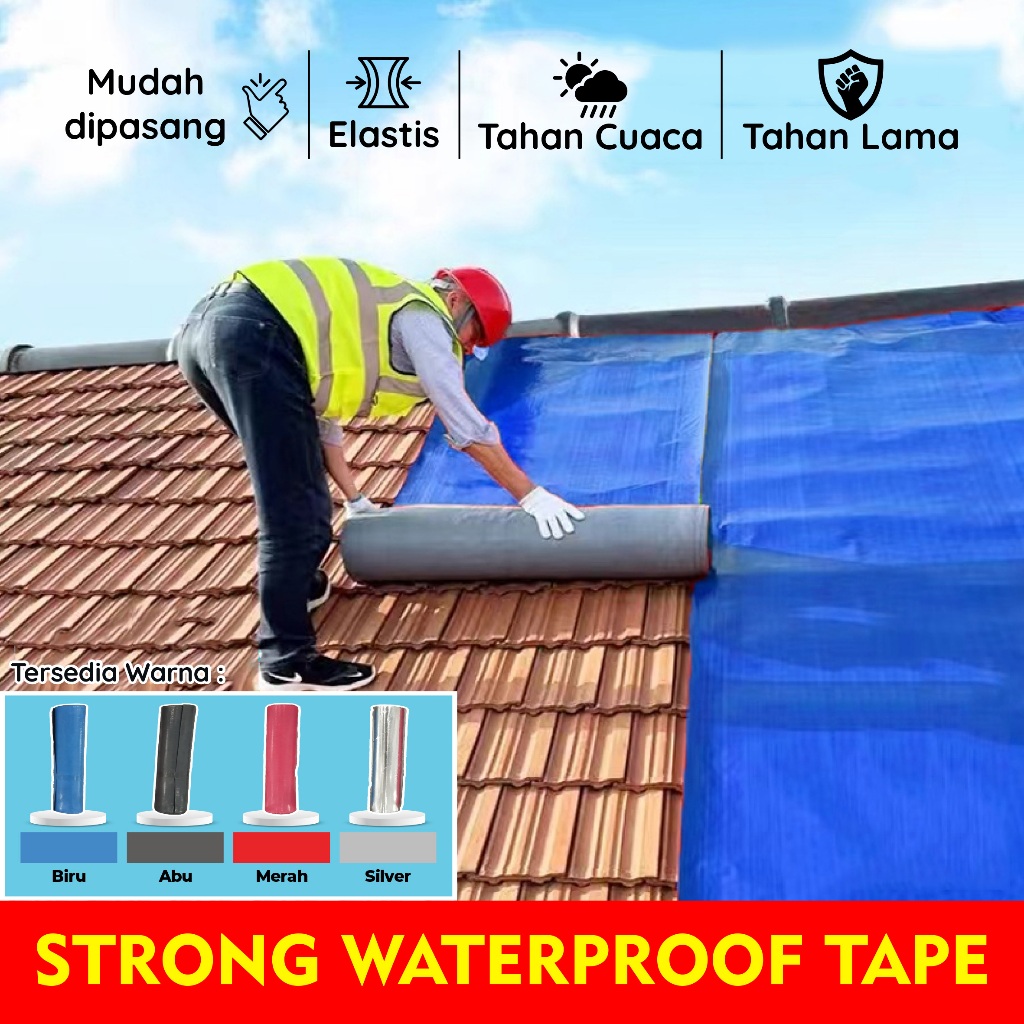 Jual Sticker Atap Beton Atap Rumah Atap Pabrik 20cm x 5 Meter ...