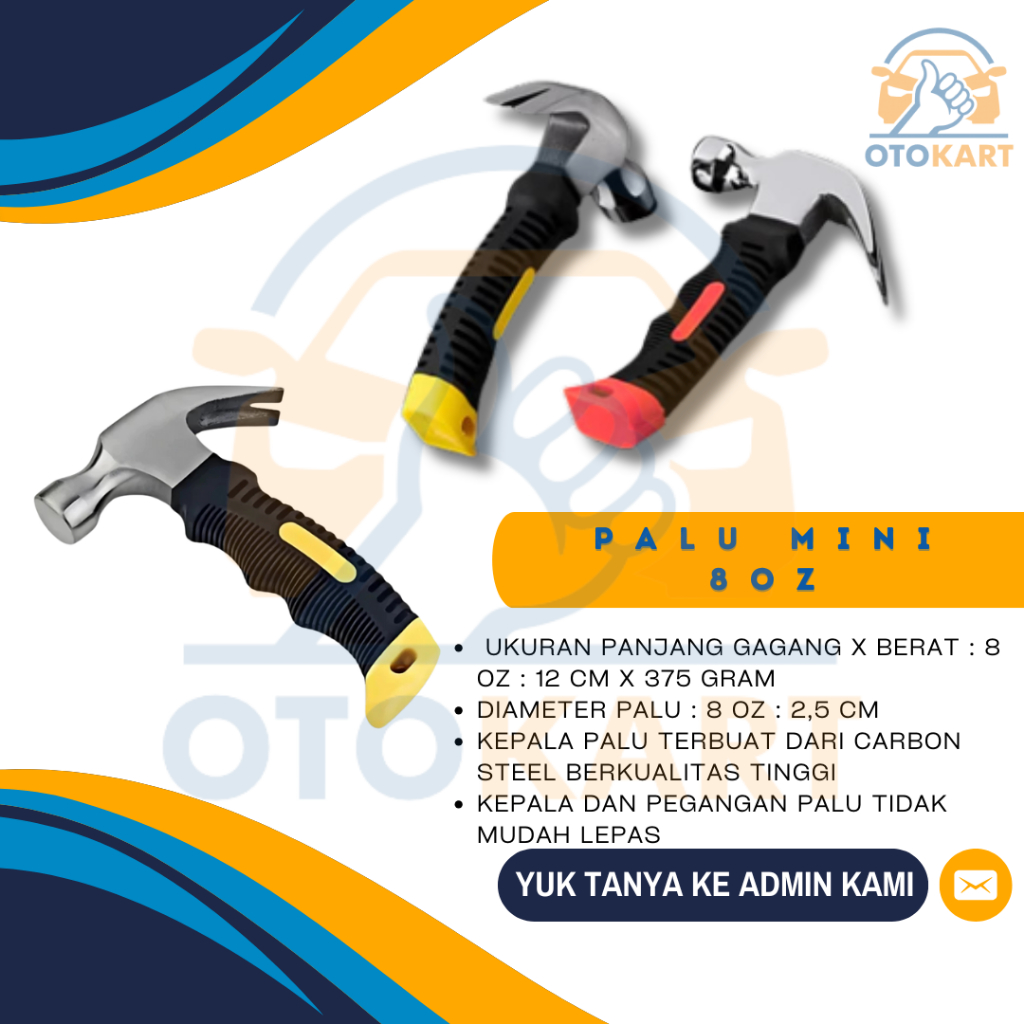 Jual TERBARU!!!....Palu Kambing Mini / Palu Tukang / Palu Mini / Mini ...