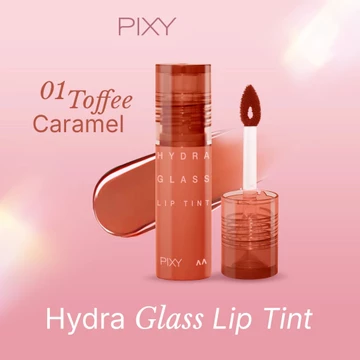 PIXY HYDRA GLASS LIP TINT ( 2.5 Ml ) Lipstick Bibir Long Lasting Stain Gloss Finish Lightweight