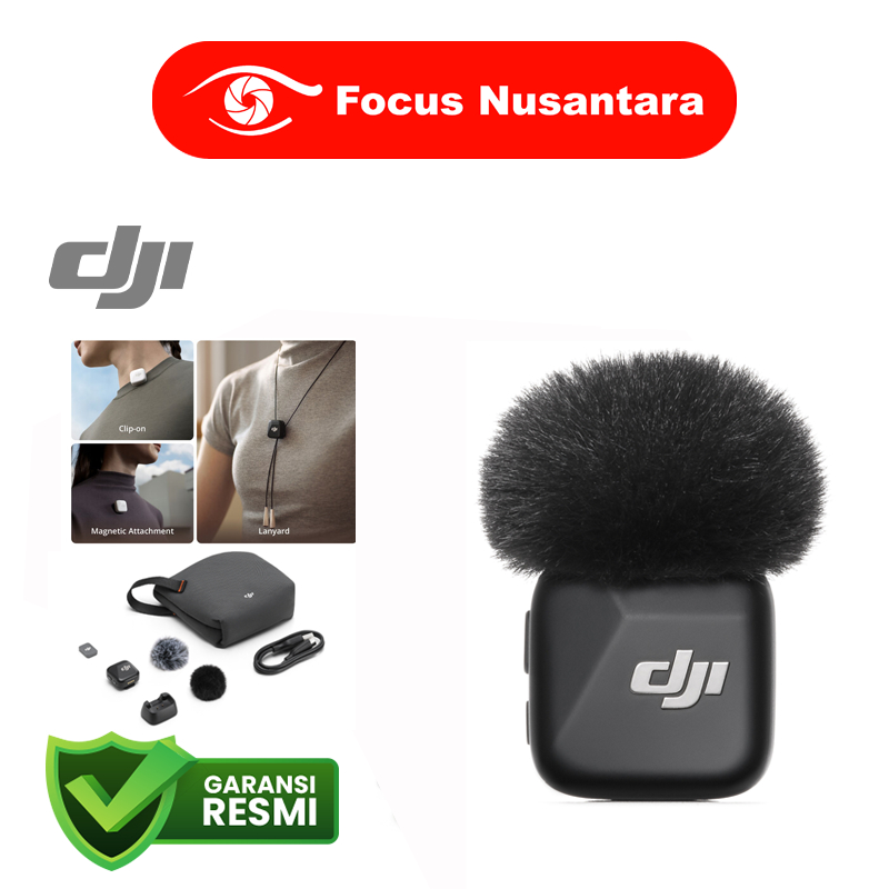 Jual DJI Mic Mini Wireless Microphone System for Camera