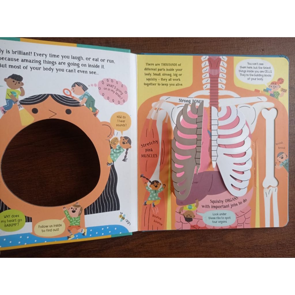 Jual Usborne Step Inside Science: Your Body | Shopee Indonesia