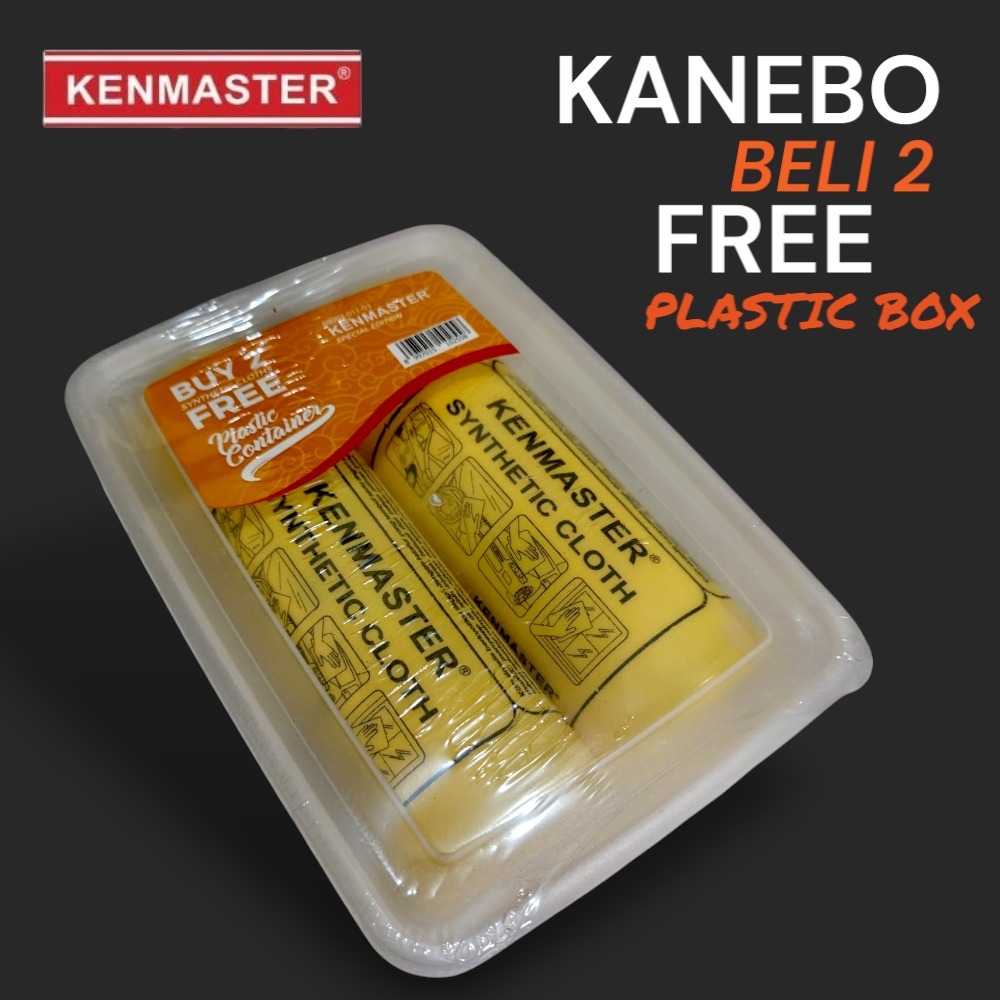 Jual !!TERMURAH!! KENMASTER Kanebo 2 PCS Mobil Kanebo Tebal Daya Serap