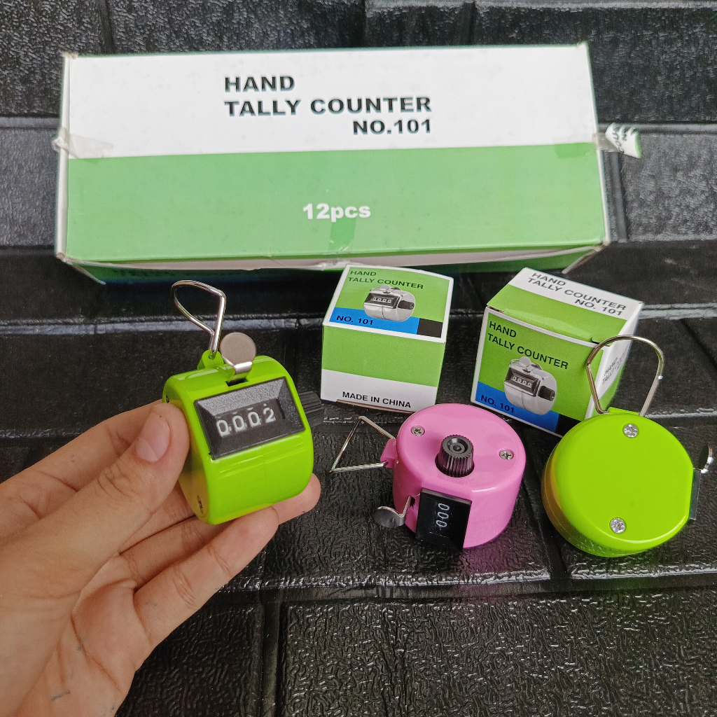 Jual Alat Penghitung Manual 4-Digit Counter Point Counter Alat Hitung ...