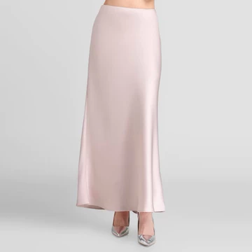 YNZ Savi Satin Skirt Rok Satin Silk Panjang Wanita Korean Style Flowy Maxi
