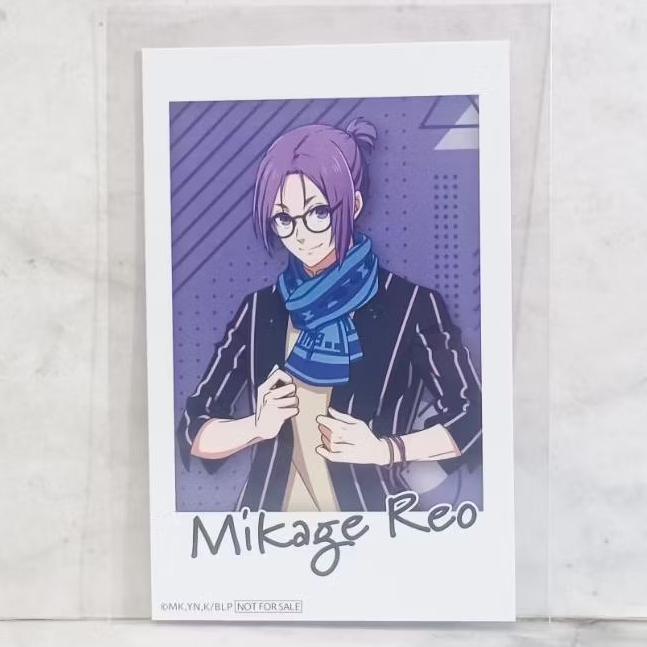 Jual Blue Lock - Cheki Card : Reo Mikage | Shopee Indonesia