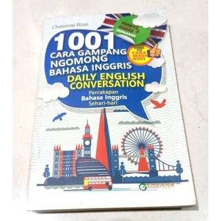 ( OBRAL ) BUKU KAMUS // PERCAKAPAN // 1001 CARA GAMPANG NGOMONG BAHASA INGGRIS // ORIGINAL
