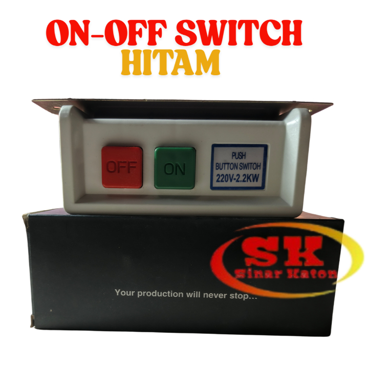 Jual ON-OFF SWITCH HITAM | Shopee Indonesia