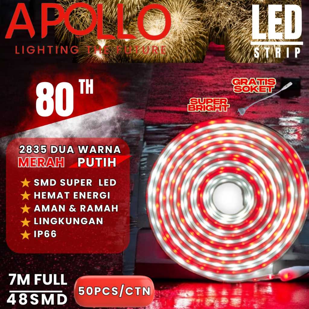 Jual Paket Strip light Langsung Nyala / Lampu Selang Warna Warni ...