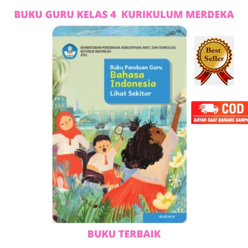 Jual Buku Pegangan / Panduan Guru Kurikulum Merdeka Kelas 4 SD / MI ...