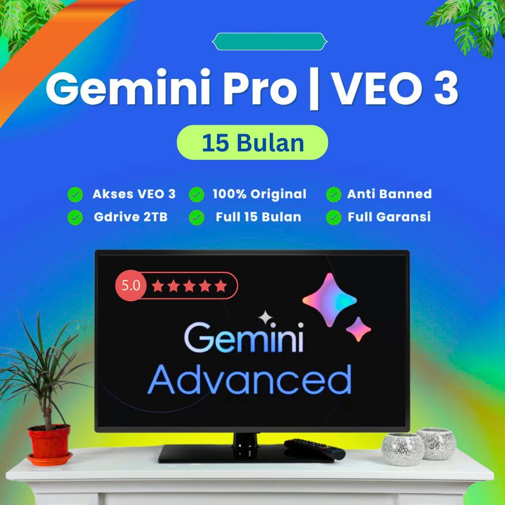 Jual GEMINI PRO 15 BULAN GDRIVE 2TB PRIVATE ACCOUNT | Shopee Indonesia