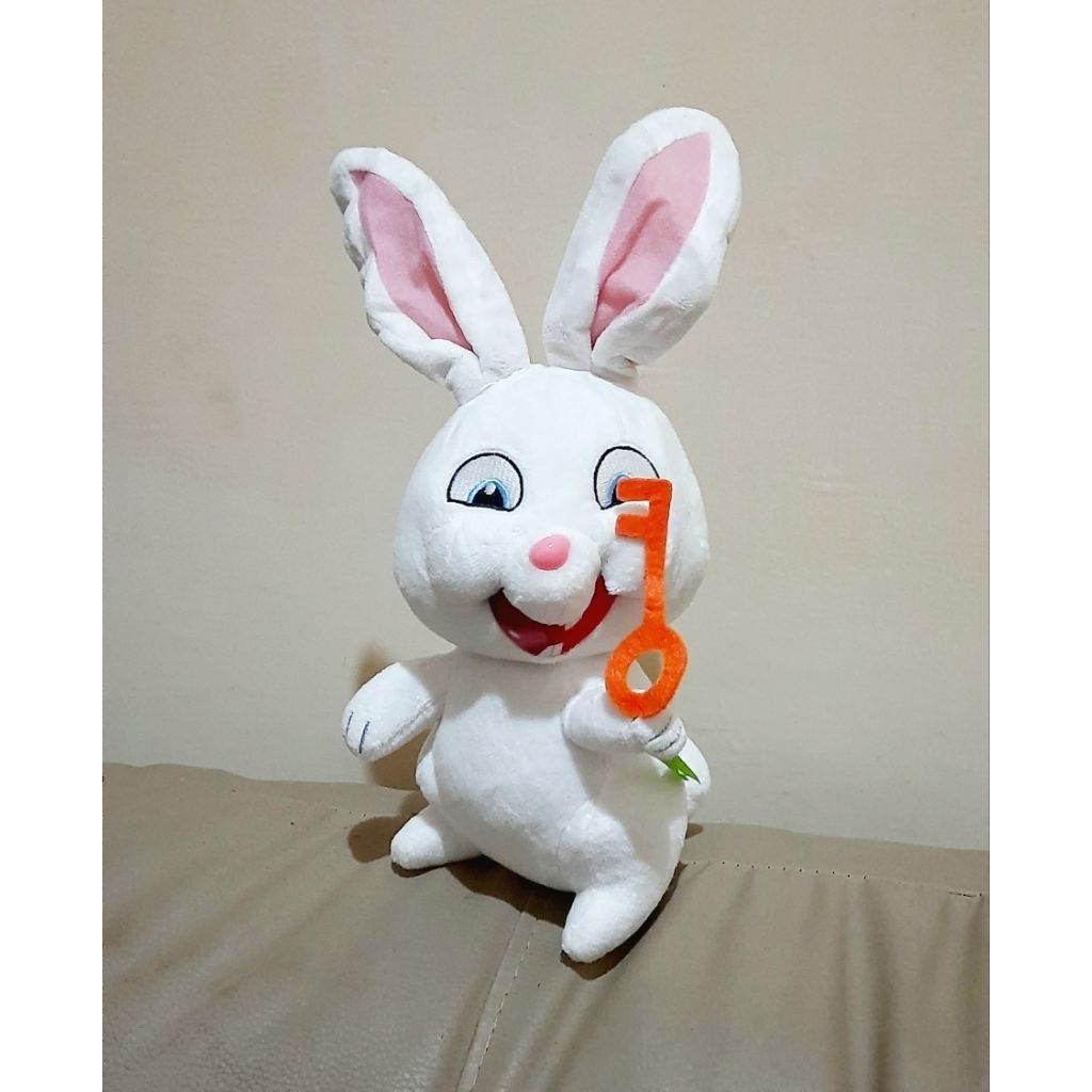 Jual Boneka Snowball Rabbit The Secret Life Of Pets Original Size 20 cm ...