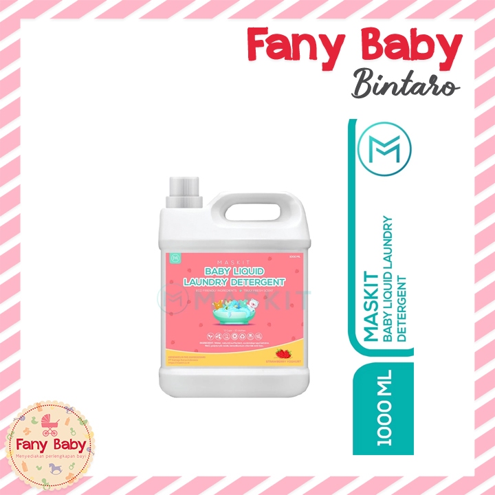 Jual MASKIT LIQUID DETERGENT 1000ML / DETERJEN BAYI | Shopee Indonesia